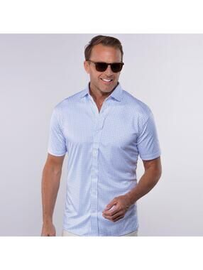 Collars & Co. NWOT Quattro Flex Short Sleeve Button‎ Down - Size 3XL
